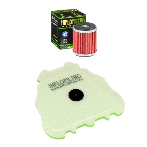 Hiflofiltro Oil and Air Filter for Yamaha WR450F 2019-2021