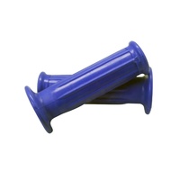 Motorcycle Hand Grips | Blue | for Yamaha PW50 | Pee Wee 50 1981 to 2022