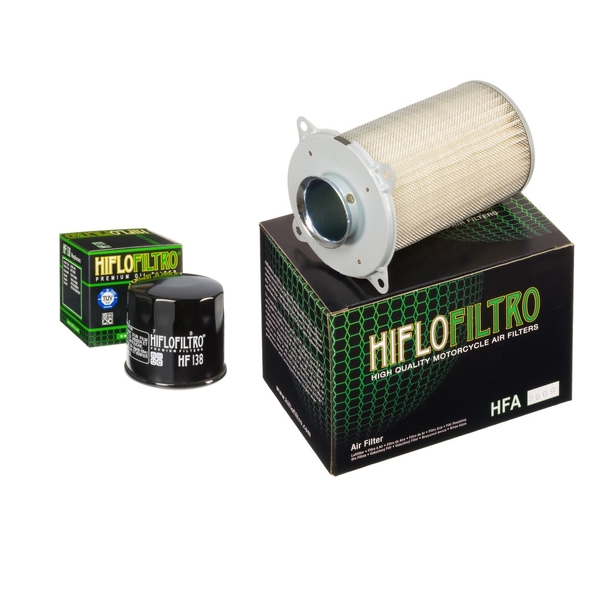 Hiflofiltro Air + Oil Filter for Suzuki GSX1400 2001-2008