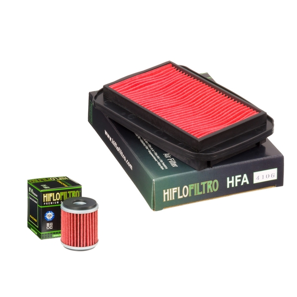 Hiflofiltro Air + Oil Filter for Yamaha YZF-R15 2011-2012