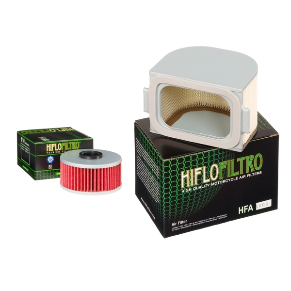 Hiflofiltro Air + Oil Filter for Yamaha XJ750R 1981-1984