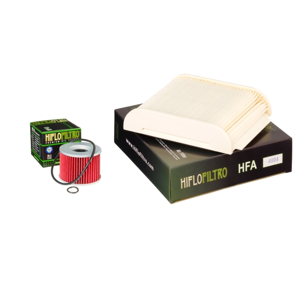 Hiflofiltro Air + Oil Filter for Yamaha FJ1100 1984-1985