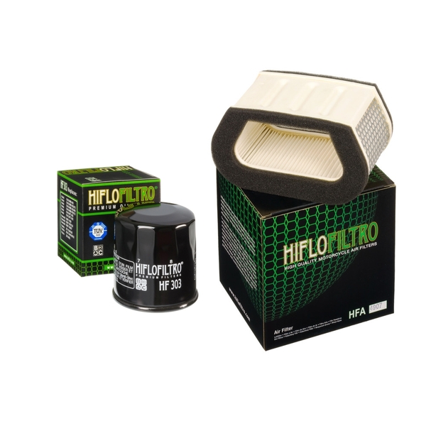 Hiflofiltro Air + Oil Filter for Yamaha YZF-R1 1998-2001
