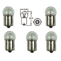 Small Head Indicator Bulbs 6V 10W Parallel Pin | Five | Ba15S