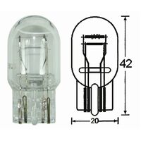 One Stoptail Bulb (Wedge) 12V 5W