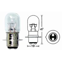 One Headlight, 12V 25/25W 1 pin