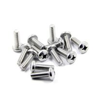 WHITES SCREW 4X5 PKT=50 (thread pitch 4 x 0.7)