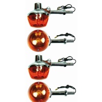 Set Of 4 Indicators for Honda Xl350K 1977 -1979 | CB400F 1977 CB400T 1977 - 1979