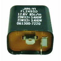 Flasher Can | Indicator Relay | 6V 10W | 2 Pin for Yamaha Style, Pre 1986