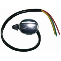 Indicator Switch | Three Position | Chrome | Lucas Style | Retro | Cafe Racer