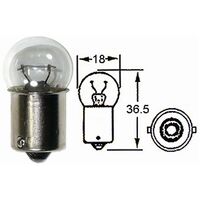 One 12V 23W Bulb To Suit IU19