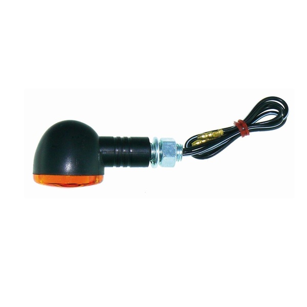 Oval Mini Indicator Black