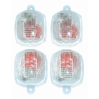 Four Clear Indicator Lenses