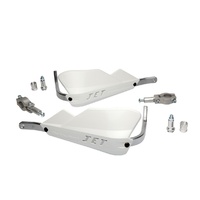 WHITE Barkbusters JET Guards for Aprilia SXV 550