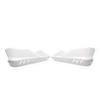 WHITE Barkbusters JET Plastics Only for Honda NC 750X non-DCT model