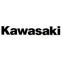 One Kawasaki Sticker Black 