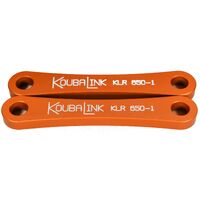 KoubaLink 32mm Lowering Link KLR650-1 - Orange