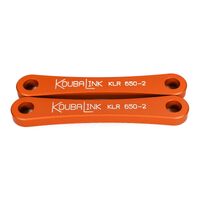 KoubaLink 51mm Lowering Link KLR650-2 - Orange