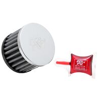 K&N UNI CHROME FILTER KRC-0880
