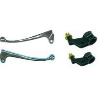 Clutch Lever + Brake Lever + Perches for Yamaha YZ100 1977 1978