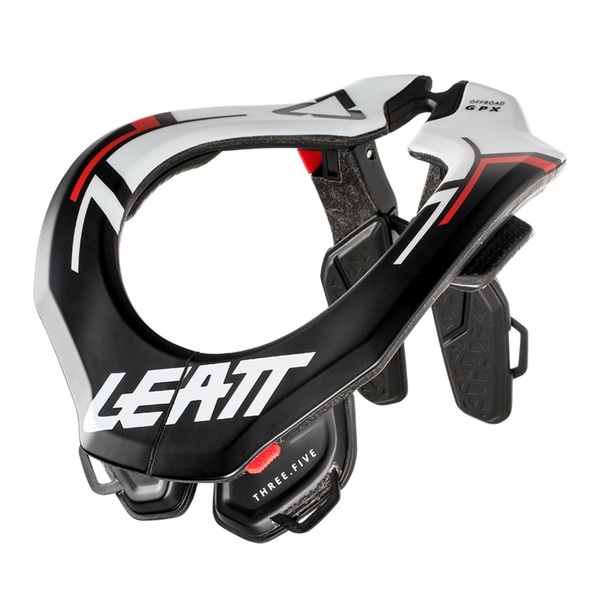 LEATT 3.5 NECK BRACE - BLACK / WHITE