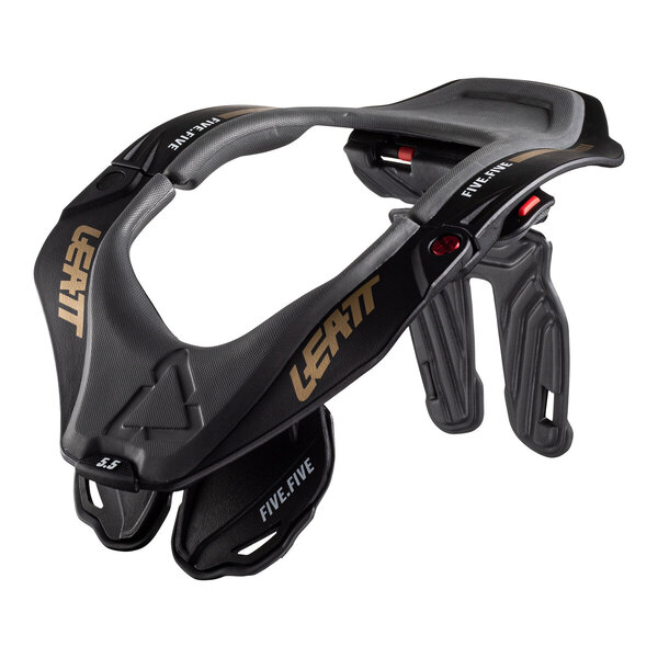 LEATT 5.5 NECK BRACE - STEALTH BLACK