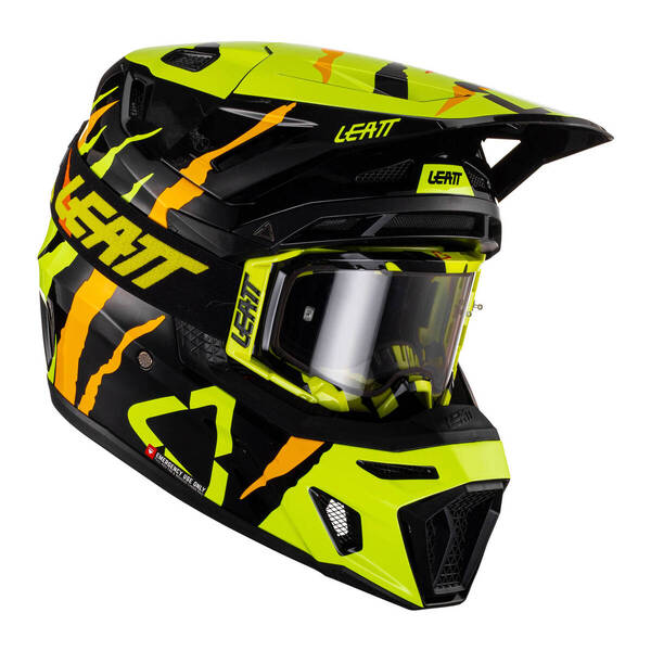 LEATT '23 HELMET KIT MOTO 8.5 V23 - CITRUS TIGER