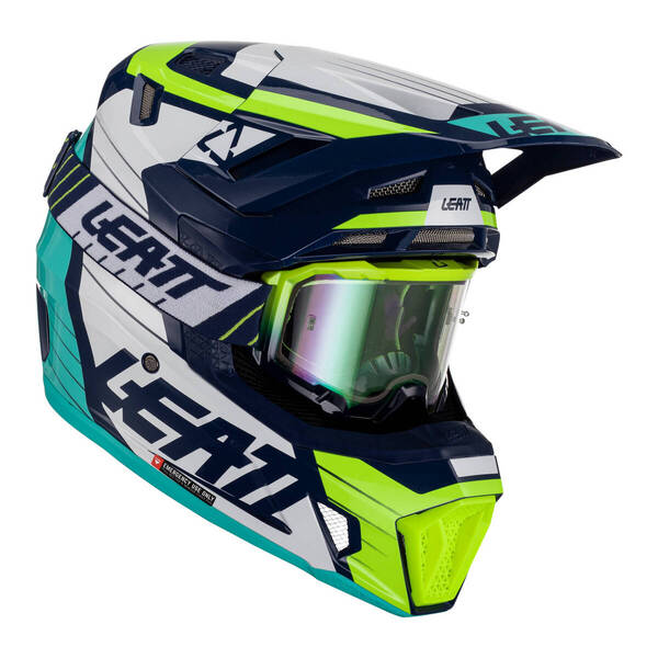 LEATT HELMET KIT MOTO 7.5 V23 - BLUE