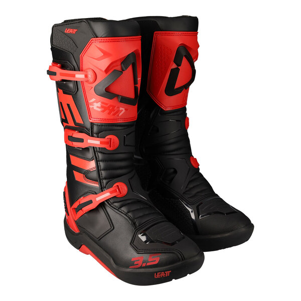 LEATT 2022 3.5 BOOT - RED / BLACK