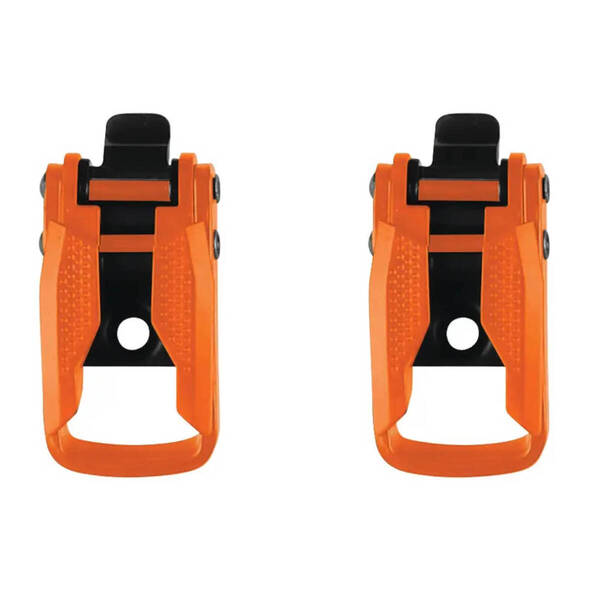 LEATT BOOT BUCKLE 3.5 ORANGE PAIR