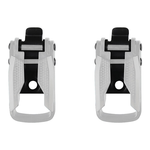 LEATT BUCKLE 3.5 WHITE PAIR