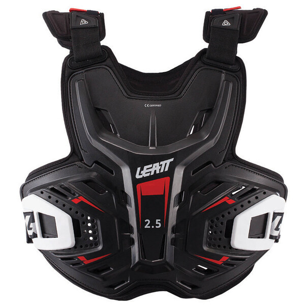 LEATT CHEST PROTECTOR 4.5 JNR - BLACK/RED