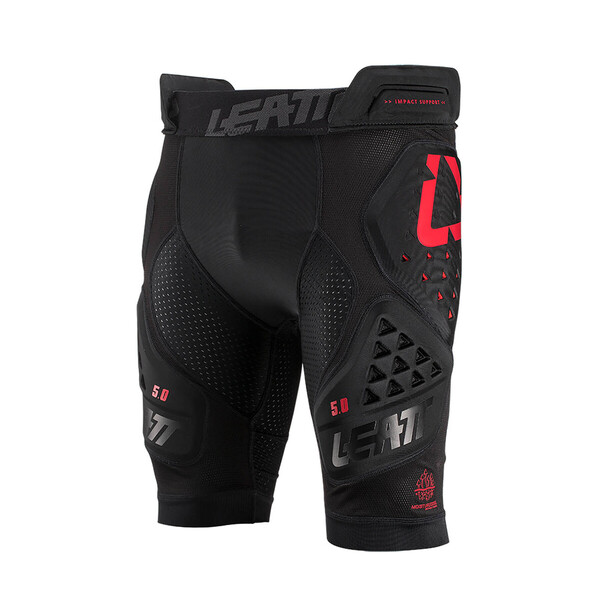 LEATT 5.0 3DF IMPACT SHORTS - BLACK