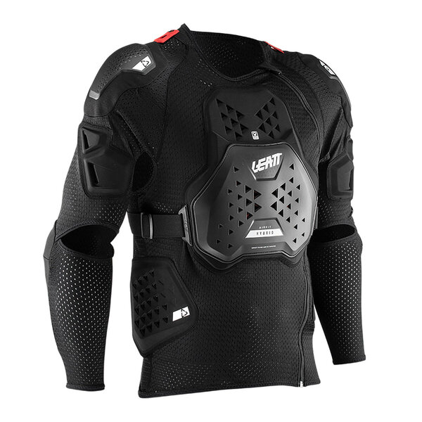 LEATT 3DF AIRFIT HYBRID BODY PROTECTOR - BLACK