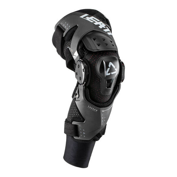 LEATT X-FRAME HYBRID KNEE BRACE - BLACK