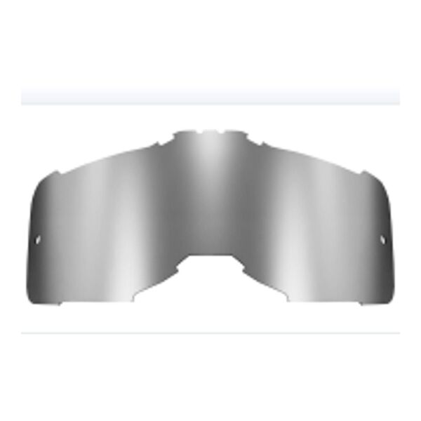LS2 Aura Goggle Silver Iridium Lens