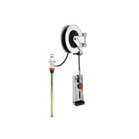 Workshop Hose Reel with metering gun, 10m hose, 1/2" hose, Drums 120-220kgs, Pump 3:1