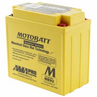 12V 140 CCA Glass Mat Battery for Kawasaki KH500 1977