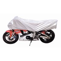 Bike Cover Bikini Large Silver 