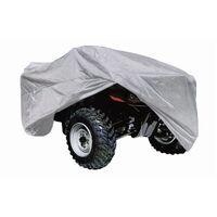 Bike Cover ATV Large Silver 