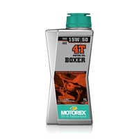 Motorex Boxer Oil 4T 15W50 - 1 Litre (10)