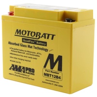 Motobatt 12V 150 CCA AGM Battery for Yamaha FZ6N 2007 to 2012