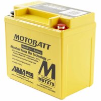 12V 100 CCA Glass Mat Battery for Hyosung TE50 2005 to 2007