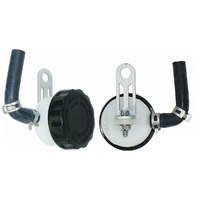 MOTORCYCLE UNIVERSAL HYDRAULIC CYLINDER LOW PROFILE REMOTE RESERVOIR