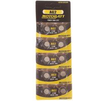 MOTOBATT AG2 1.5V ALKALINE BC BATTERY 10 PER CARD (20BOX)
