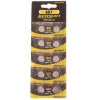 MOTOBATT AG7 1.5V ALKALINE BC BATTERY 10 PER CARD (20BOX)