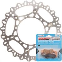 BRAKE ROTOR & PAD FRONT KIT - YAM YZ125 17-20