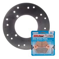 BRAKE ROTOR & PAD REAR KIT - POL ACE 570 HD EPS 18-20