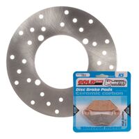 BRAKE ROTOR & PAD REAR KIT - POL SPORTSMAN 570 UTE 15