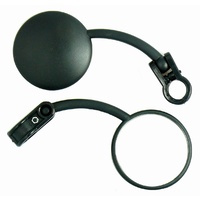 Enduro Mirror Set | Fold Down | for Suzuki DR125 DR200 DF200 TROJAN DR250 DRZ250